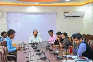 CEC Kargil chairs meeting with program Director of Golden Mile mentorship program to implement Reinforced Teacher Training in Kargil district.